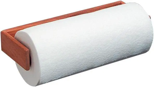 Main image of WHITECAP TEAK WALL-MOUNT PAPER TOWEL HOLDER