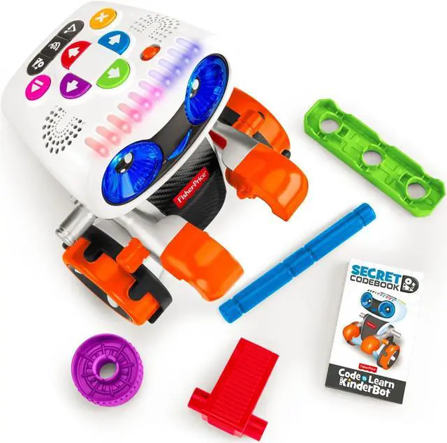 Alt view image 5 of 13 - Fisher-Price Code 'n Learn Kinderbot FXG15