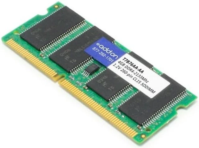 Alt view image 6 of 7 - 4GB T7B76AA DDR4 2133MHZ SODIMM F/ HP