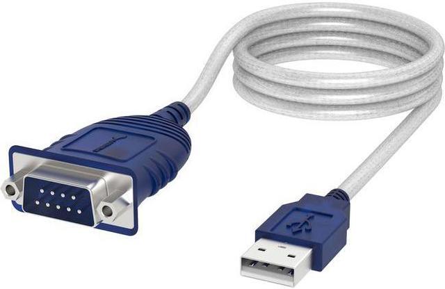 Alt view image 11 of 17 - SABRENT USB 2.0 to Serial (9-Pin) DB-9 RS-232 Converter Cable, Prolific Chipset, HEXNUTS, [Windows 10/8.1/8/7/VISTA/XP, Mac OS X 10.6 and Above] 6-Feet (CB-9P6F)
