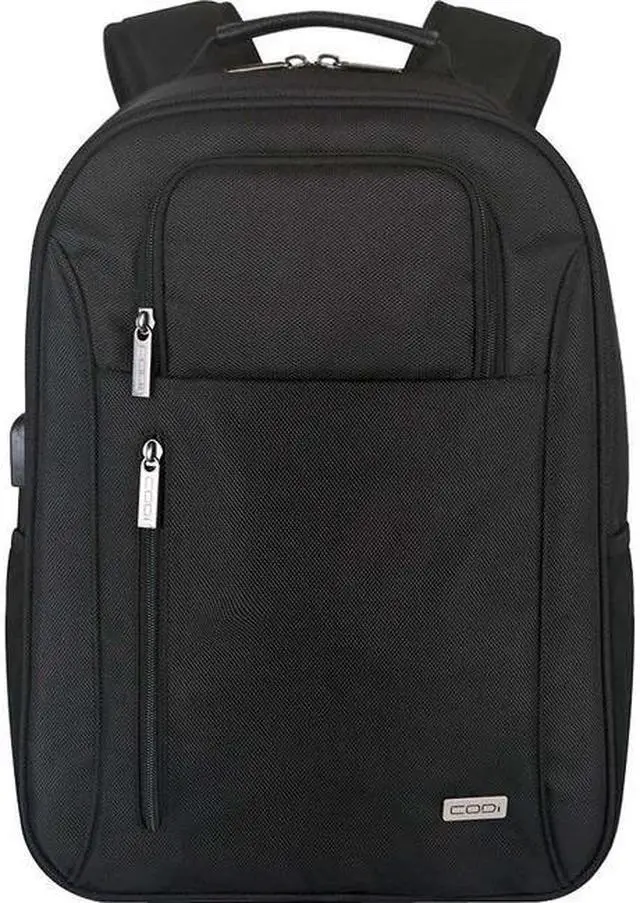 Alt view image 5 of 16 - CODi Carrying Case Backpack for 15.6" Notebook Black FOR7004