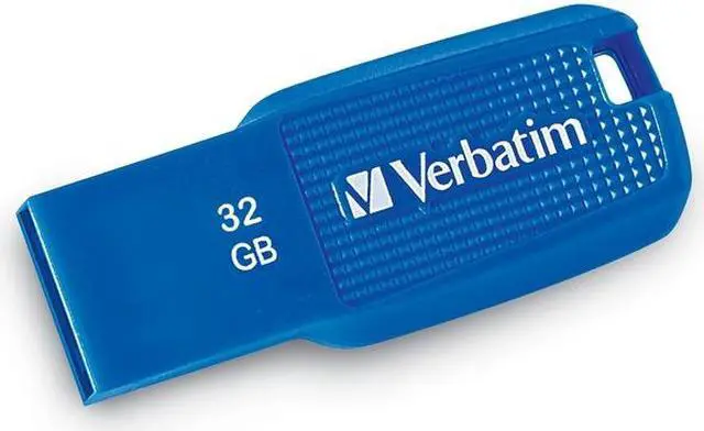 Main image of VERBATIM CORPORATION 70878 VERBATIM 32GB ERGO USB 3.0 BLUE