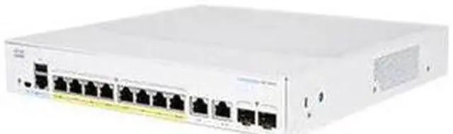 Alt view image 2 of 2 - Cisco 350 CBS350-8FP-2G 8-Port Managed PoE Ethernet Switch CBS3508FP2GNA