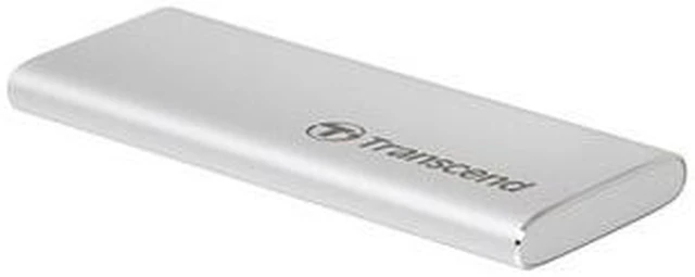 Alt view image 5 of 5 - Transcend ESD240C 240 GB Solid State Drive - SATA - External - Portable - Silver