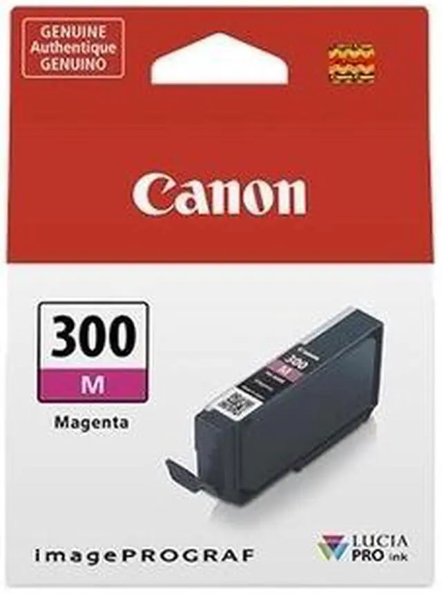 Alt view image 2 of 12 - Canon LUCIA PRO PFI-300 Original Inkjet Ink Cartridge Magenta 4195C002
