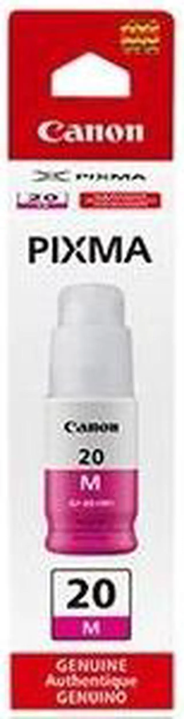 Alt view image 5 of 10 - Canon Canon GI-20 MegaTank Ink - Inkjet - Magenta - 1 Each