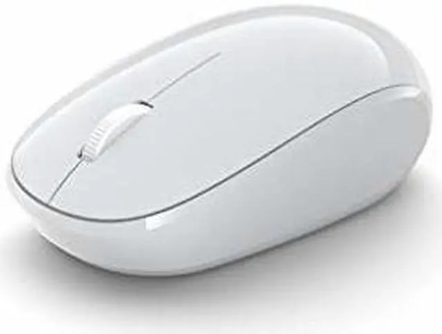 Alt view image 3 of 5 - Microsoft Bluetooth Mouse -Glacier. Comfortable Design, Right/Left Hand Use, 4-Way Scroll Wheel, Wireless Bluetooth Mouse for PC/Laptop/Desktop, Works with for Mac/Windows Computers