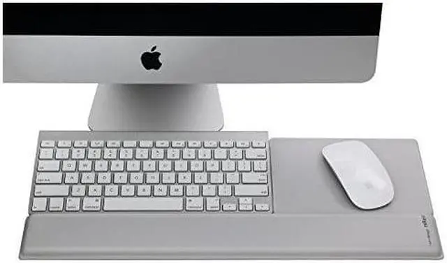 Alt view image 6 of 14 - RAIN DESIGN 10013 MREST WRIST REST  and  MOUSE PAD - SILVER
