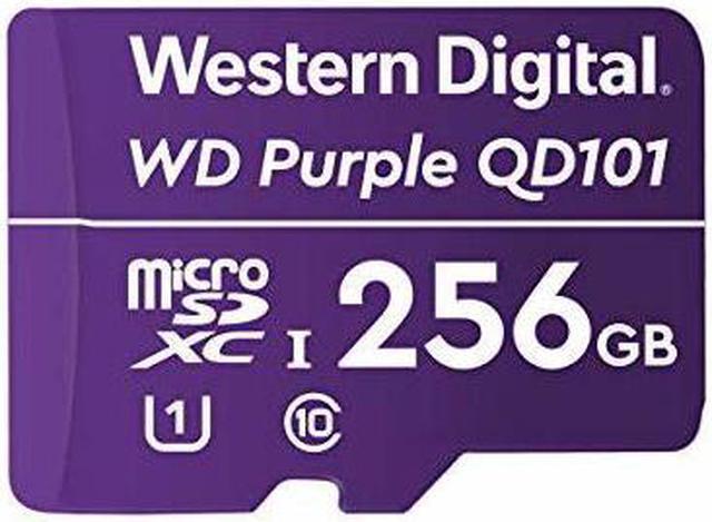Alt view image 7 of 20 - WD Purple WDD256G1P0C 256 GB Class 10/UHS-I U1 microSDXC