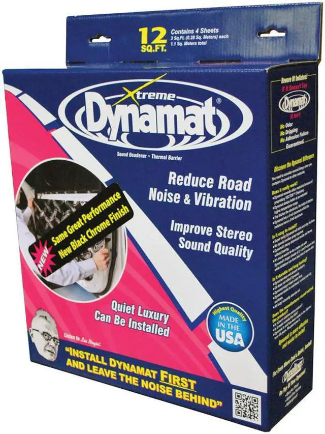 Main image of Dynamat XTREME DOOR KIT (10435) Four 12" x 36" Sheets