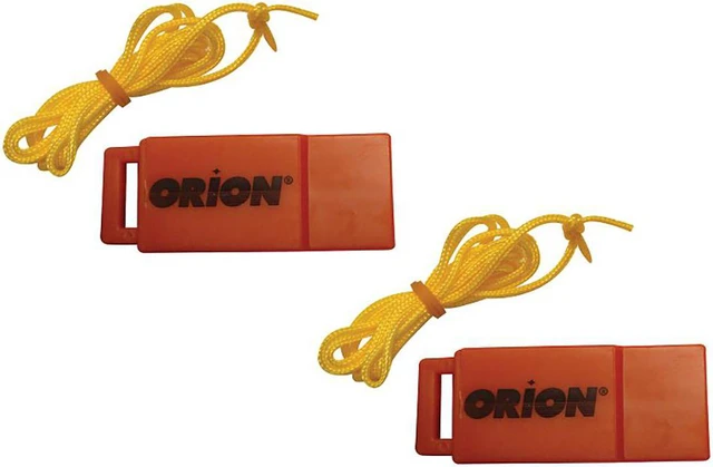 Main image of Orion Safety Whistle W/Lanyards - 2-Pack