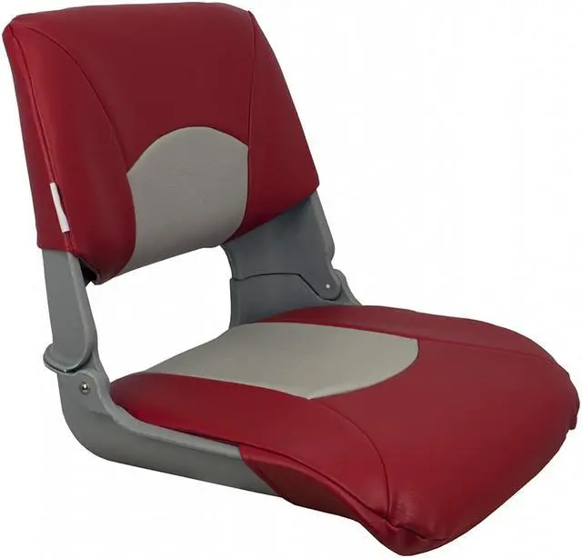 Main image of SPRINGFIELD SKIPPER STANDARD SEAT FOLD DOWN GRAY/RED