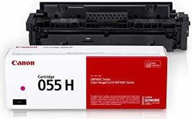 Alt view image 11 of 13 - Canon 3019c001 (055h) High-Yield Toner, 5,900 Page-Yield, Magenta 3018C001