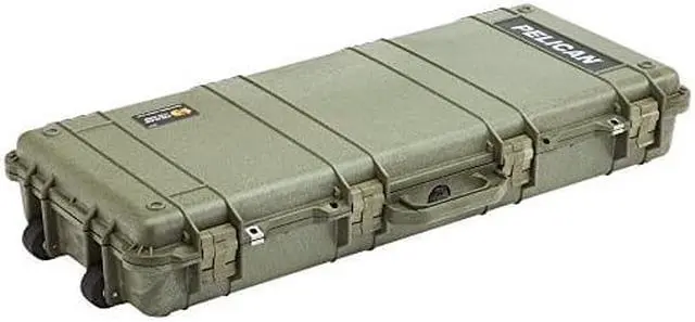Alt view image 6 of 7 - Pelican Rifle OD Green Case 1700 w/ Foam