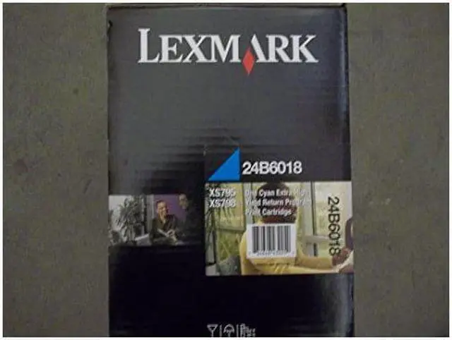 Alt view image 8 of 11 - LEXMARK XS795, XS798 CYAN EXTRA HIGH YIELD RETURN PROGRAM PRINT CARTRIDGE