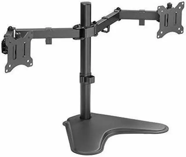 Alt view image 8 of 17 - Amer Networks 2EZSTAND | Dual Articulating Monitor Desk Mount | Supports 17 - 32" Monitors