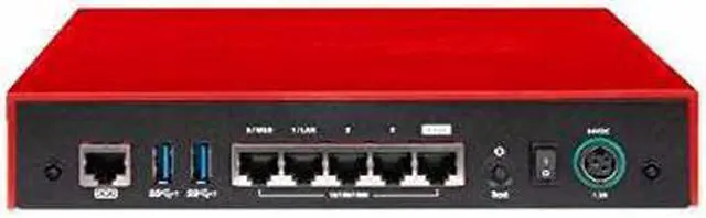 Alt view image 5 of 8 - WatchGuard Firebox TRADEUP TO T40 with 1-yr Basic Security Suite (US) - 5 Port - 10/100/1000Base-T - Gigabit Ethernet - 4 x RJ-45 - 1 Year Basic Security Suite - Tabletop