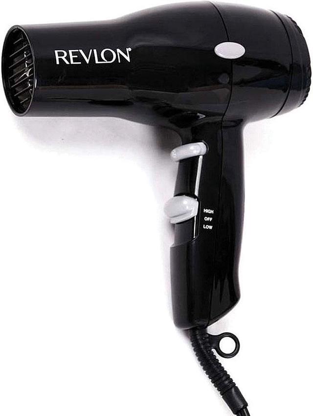 Alt view image 2 of 16 - Revlon Essentials 1875W Black 2 Heat Compact Hair Dryer RVDR5034
