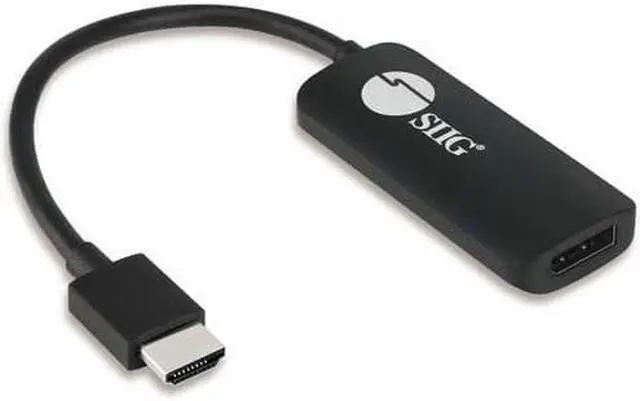 Alt view image 2 of 16 - Siig Hdmi To Displayport 1.2 4K 60Hz Converter Adapter