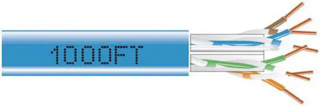 Alt view image 2 of 3 - 1000FT CAT6A SOLID RISER BLUE