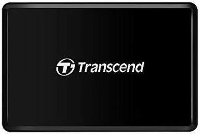Alt view image 6 of 17 - Transcend RDF8 USB3.1 Gen 1 All-In-One Multi Card Reader Black