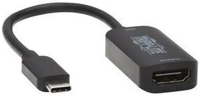 Alt view image 8 of 20 - Tripp Lite U444-06N-HDR-B HDMI/USB-C Audio/Video Adapter U44406NHDRB