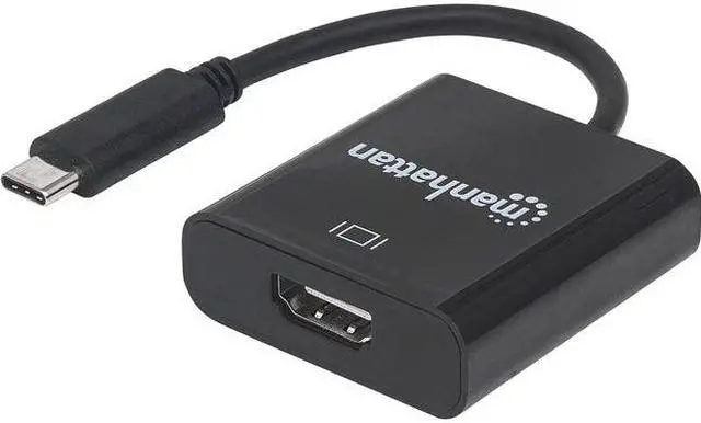 Alt view image 17 of 20 - Manhattan Superspeed+ Usb-C 3.1 To Hdmi Converter