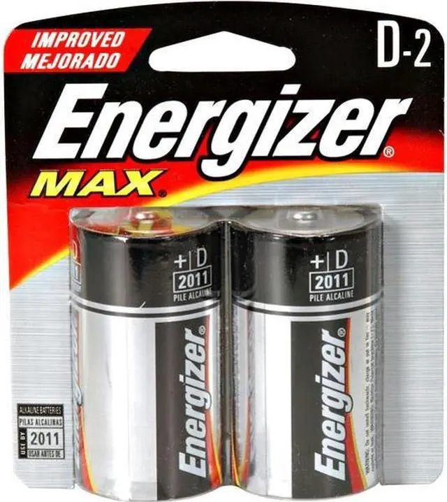 Alt view image 17 of 20 - ENERGIZER Max 1.5V Size D Alkaline Battery, 2-pack