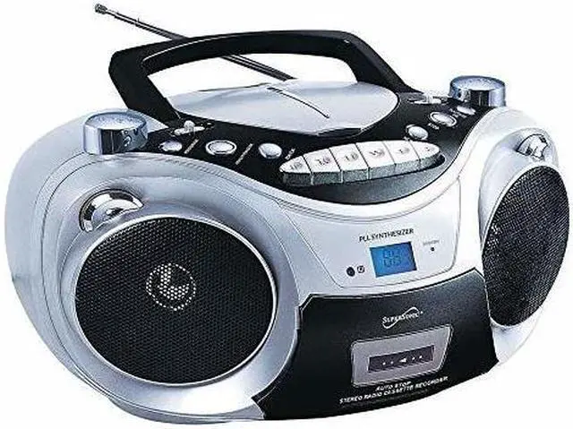 Main image of Supersonic SC-739BT Portable Bluetooth Audio System - Silver