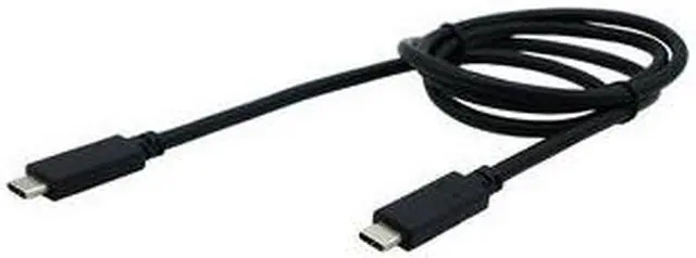 Alt view image 4 of 9 - VisionTek USB C to USB C Coaxial 1 Meter Cable M/M 901269