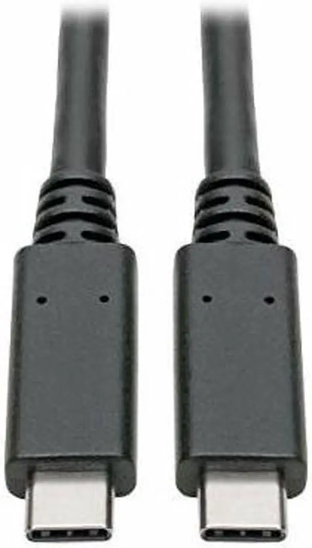 Main image of Tripp Lite U420-003-5A USB-C to USB-C Cable (M/M) - 3.1, 5 Gbps, 5A Rating, Thunderbolt 3 Compatible, 3 ft.