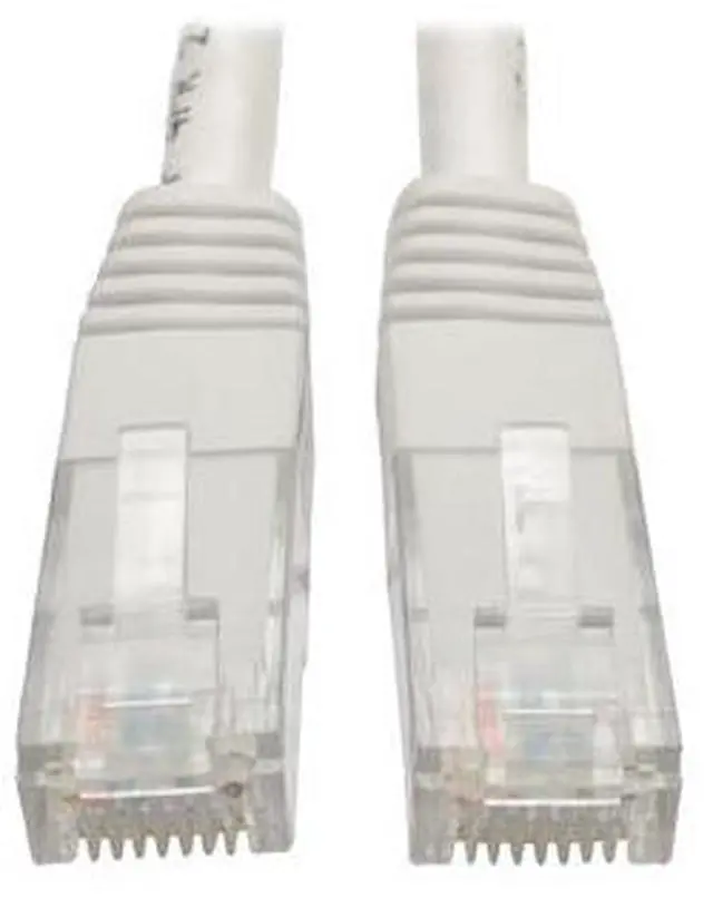 Alt view image 8 of 17 - Tripp Lite Premium N200-006-WH RJ-45 Patch Network Cable