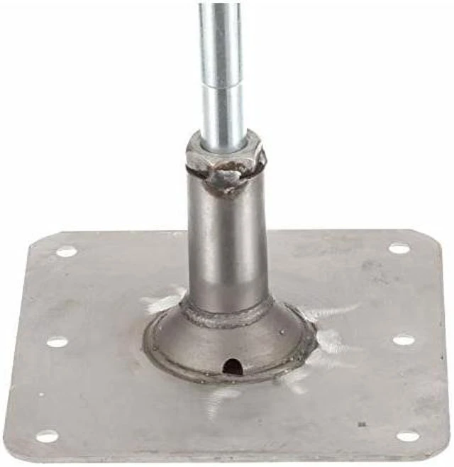 Main image of ATTWOOD PEDESTAL KIT 13" POST 7" X 7" SS BASE PLATE THREADED