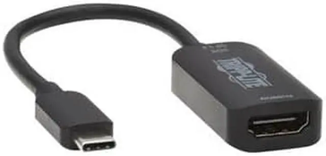 Alt view image 8 of 20 - Tripp Lite U444-06N-HDR4-B HDMI/USB-C Audio/Video Adapter U44406NHDR4B