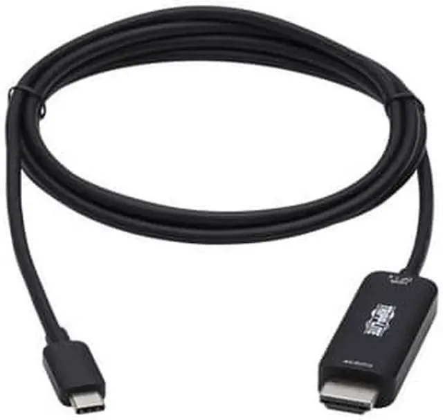Alt view image 8 of 10 - Tripp Lite U444-006-Hdr4be Usb-C To Hdmi Adapter Cable M/M Black 6 Ft.
