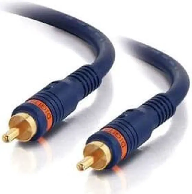 Alt view image 9 of 10 - 12FT VELOCITYANDTRADE; S/PDIF DIGITAL AUDIO COAX CABLE