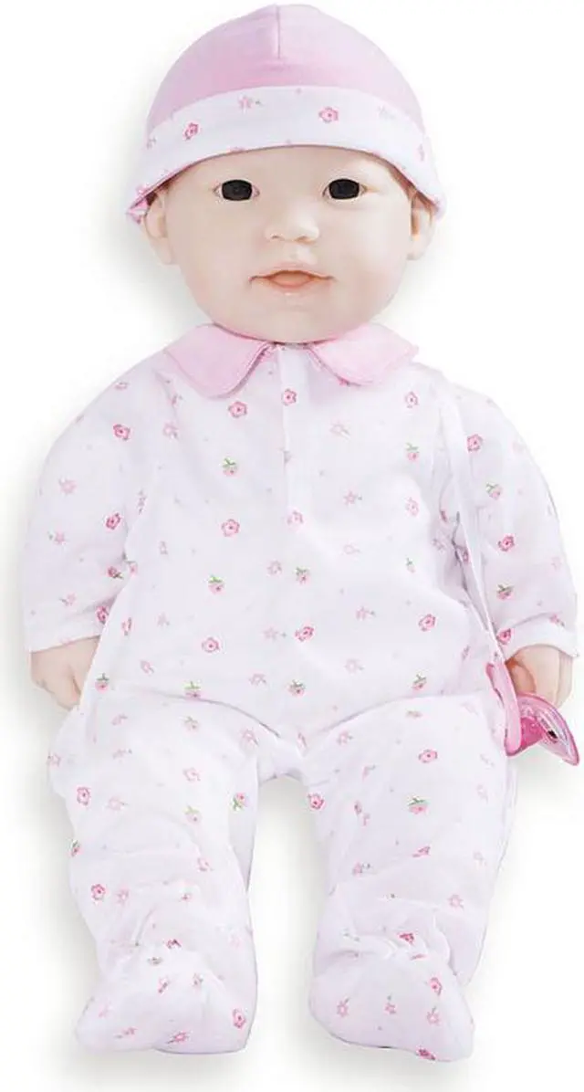 Main image of JC TOYS 16IN SOFT BABY DOLL PINK ASIAN