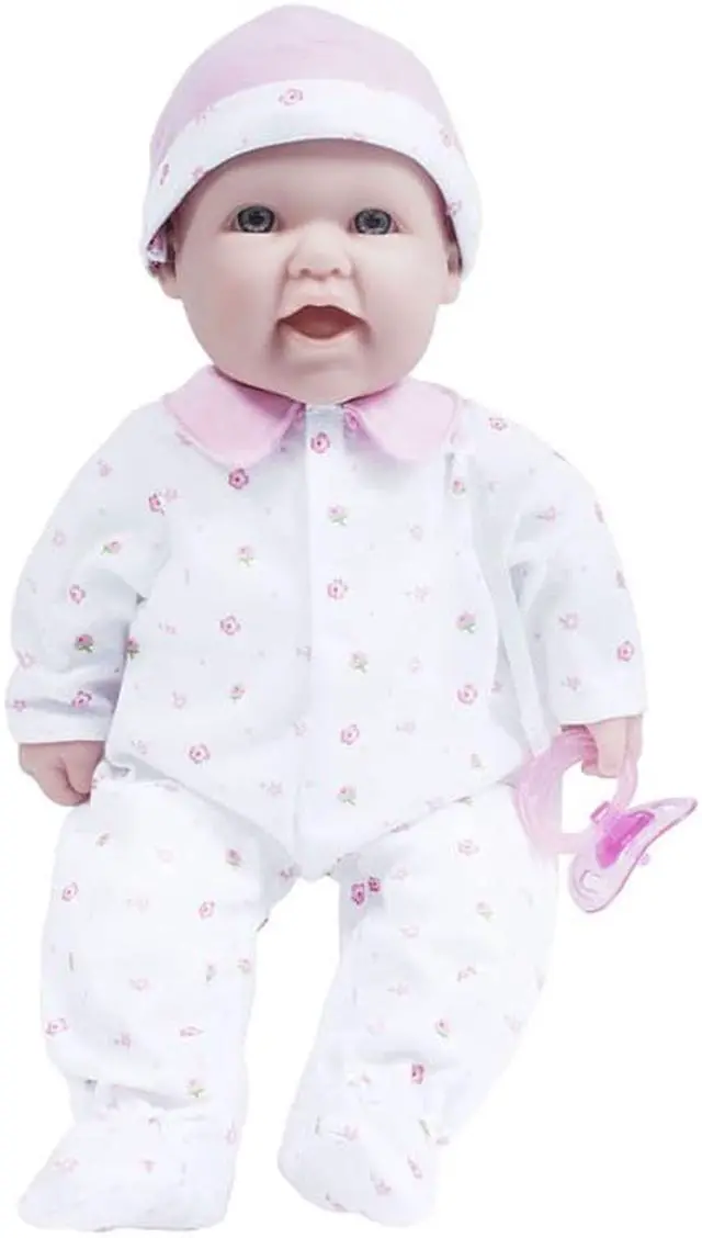 Alt view image 5 of 7 - 16 inch La Baby Soft Body Baby Doll - Bird Applique