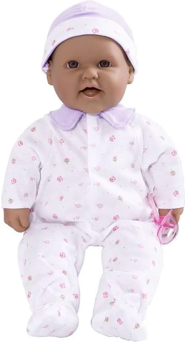 Main image of JC TOYS 16IN SOFT BABY DOLL PURPLE HISPANIC