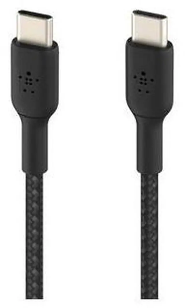 Alt view image 6 of 20 - Belkin CAB004bt1MBK 3.3 ft. Black Boost Charge Braided USB-C to USB-C Cable