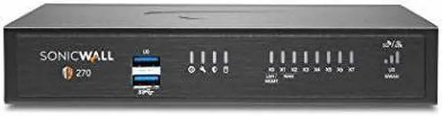Alt view image 2 of 20 - SonicWall TZ270 Firewall (Gen 7) w/ Secure Upgrade Plus (2-Year Advanced Protection Security Suite) | 02-SSC-6844