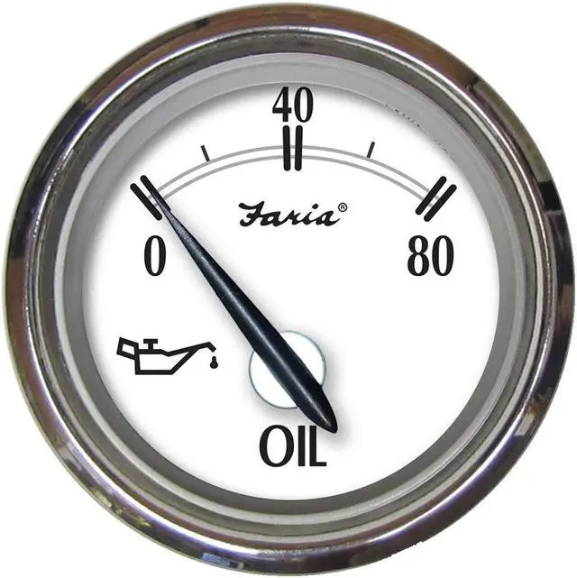 Main image of FARIA NEWPORT SS 2 OIL PRESSURE GAUGE