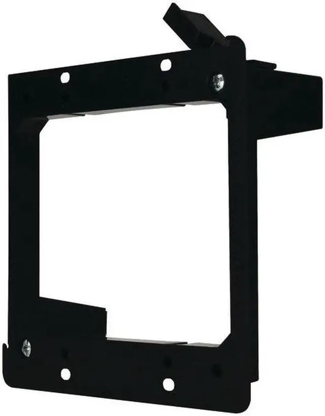 Alt view image 5 of 8 - Datacomm 60-0022-S Dual-Gang Low-Voltage Mounting Bracket