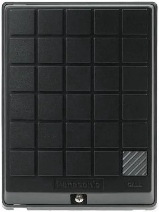 Alt view image 5 of 8 - PANASONIC KX-T30865-B DOOR INTERCOM BLACK