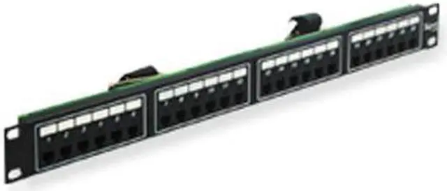 Alt view image 3 of 4 - ICC ICMPP024T4 PATCH PANEL TELCO 6P4C, 24 PORT 1RMS