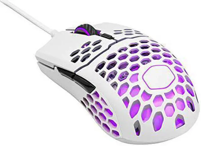 Alt view image 12 of 20 - Cooler Master MasterMouse MM MM711 Gaming Mouse MM711WWOL1