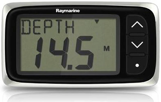 Alt view image 2 of 6 - Raymarine i40 Depth Display System w/Transom Mount Transducer