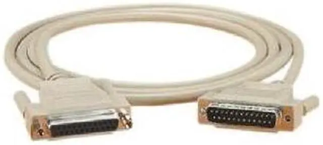 Alt view image 2 of 8 - Black Box Serial Extension Cable - DB-25 Male Serial - DB-25 Male Serial - 10ft