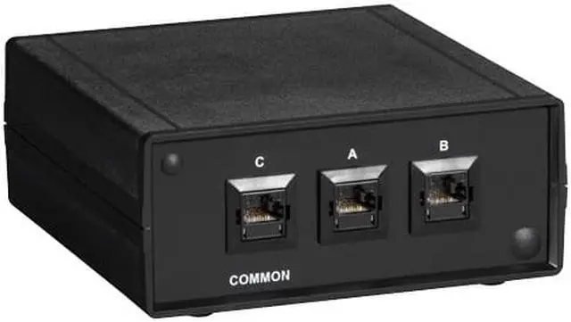 Alt view image 4 of 6 - Black Box SW1030A 10-GbE Manual Switch