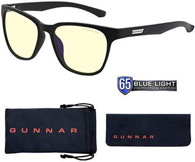 Alt view image 7 of 7 - Gunnar Berkeley Onyx FRAMe Amber Lens Blpf 65
